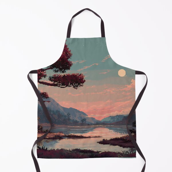 Item preview, Desert Retro Pixel Art 8Bit Illustration Aesthetic Landscapes designed and sold by ART ATTACK ZONE.