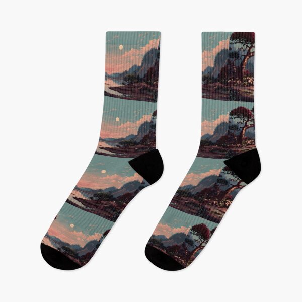 Item preview, Desert Retro Pixel Art 8Bit Illustration Aesthetic Landscapes  designed and sold by ART ATTACK ZONE.