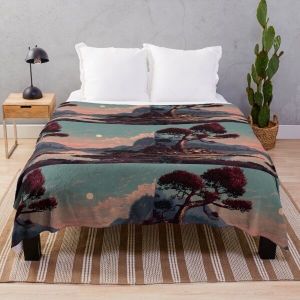 Item preview, Desert Retro Pixel Art 8Bit Illustration Aesthetic Landscapes designed and sold by ART ATTACK ZONE.