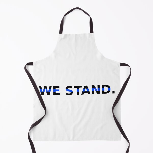 Item preview, We Stand - Thin Blue Line Design | Police & Emergency Services | Solidarity & Respect designed and sold by Lineforge by BehrfectMoments.