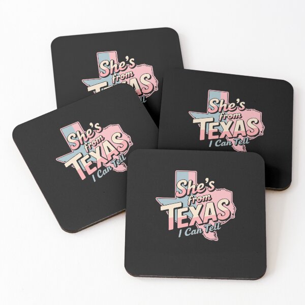 Item preview, She's From Texas I Can Tell Retro Vintage Texas Girl Map designed and sold by najaks.