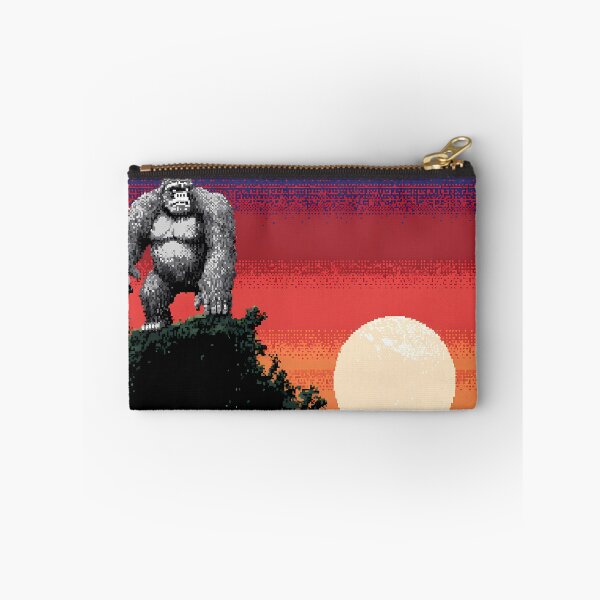 Item preview, Gorilla Retro Pixel Art 8Bit Illustration Aesthetic Landscapes  designed and sold by ART ATTACK ZONE.