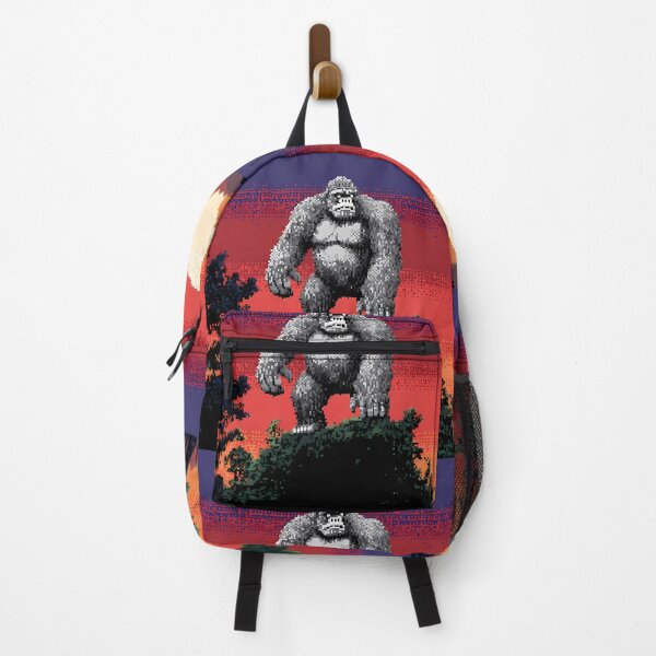 Item preview, Gorilla Retro Pixel Art 8Bit Illustration Aesthetic Landscapes designed and sold by ART ATTACK ZONE.