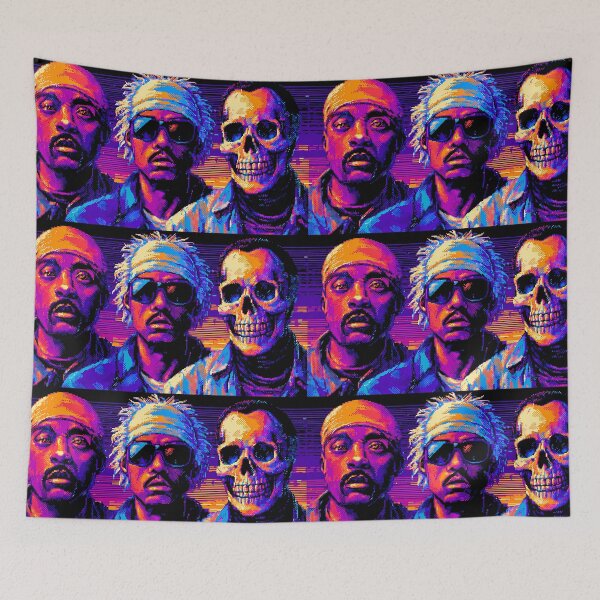 Item preview, Hip Hop Pixel Art 8Bit Illustration Aesthetic Landscapes  designed and sold by ART ATTACK ZONE.