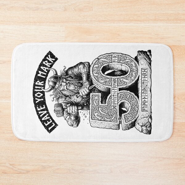 Item preview, 50th Birthday Viking Old Man Runestone Funny Norse Warrior designed and sold by GrandeDuc.