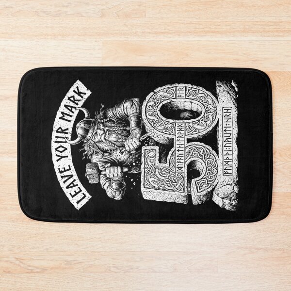 Item preview, 50th Birthday Viking Old Man Runestone Funny Norse Warrior designed and sold by GrandeDuc.