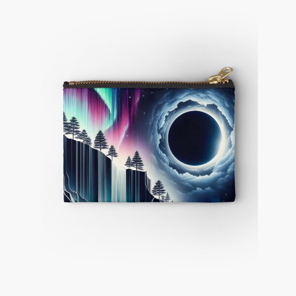 Item preview, Aurora Borealis and Eclipse, Ai Generated Art   designed and sold by ACC .
