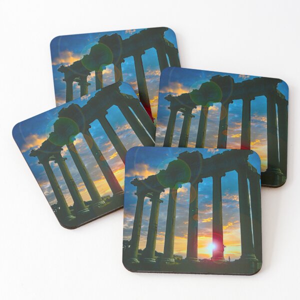 Item preview, Rome, Italy, June 8, 1959, Temple of Saturn Ruins at Sunset designed and sold by AMacGPhilly.