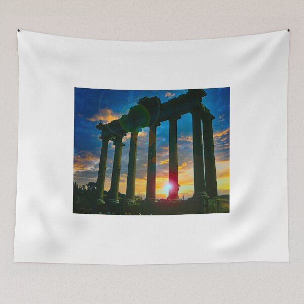 Item preview, Rome, Italy, June 8, 1959, Temple of Saturn Ruins at Sunset designed and sold by AMacGPhilly.