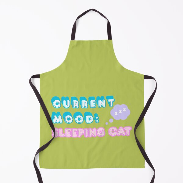 Item preview, Current Mood: Sleeping Cat | Funny Cat Lover Design designed and sold by CuteVibesStudio.