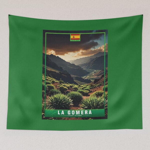 Item preview, La Gomera Canary Islands Spain Travel designed and sold by Thistle-TShop.