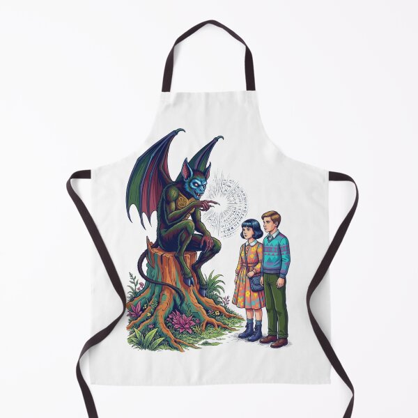 Item preview, The Bat Demon and the Boy and Girl designed and sold by PP&RAINBOW SHOP.