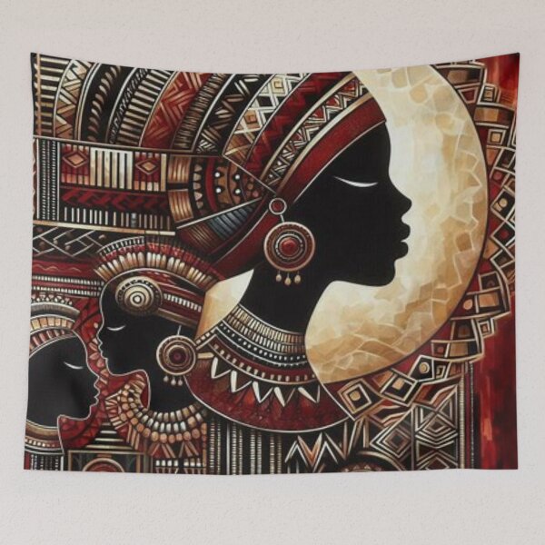 Item preview, African Tribal Art Silohettes  designed and sold by Shs-Kenya.