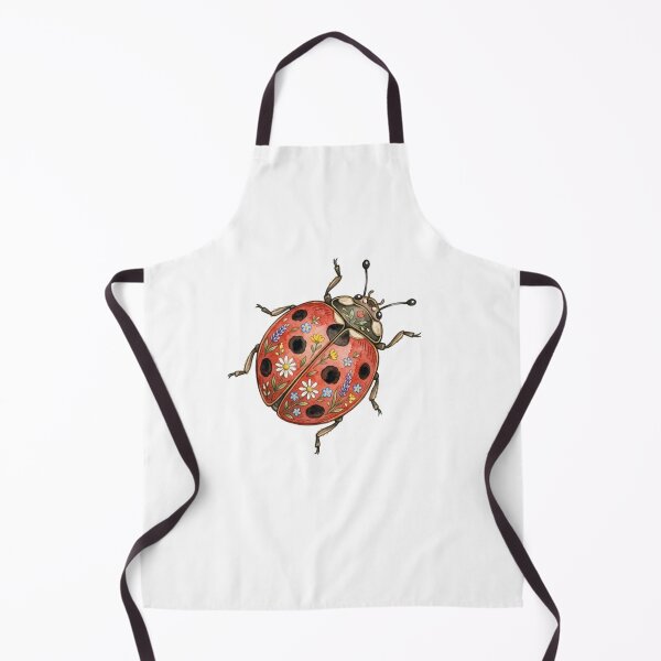 Item preview, Watercolor Ladybug – Cute Nature Flowers designed and sold by SOUFIANE1991.