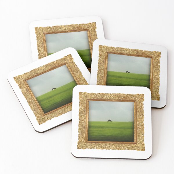 Item preview, Framed Desolate barn sticker designed and sold by Crisis and Coffee Co.