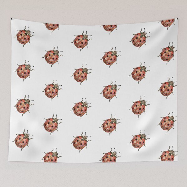 Item preview, Watercolor Ladybug – Cute Nature Flowers designed and sold by SOUFIANE1991.