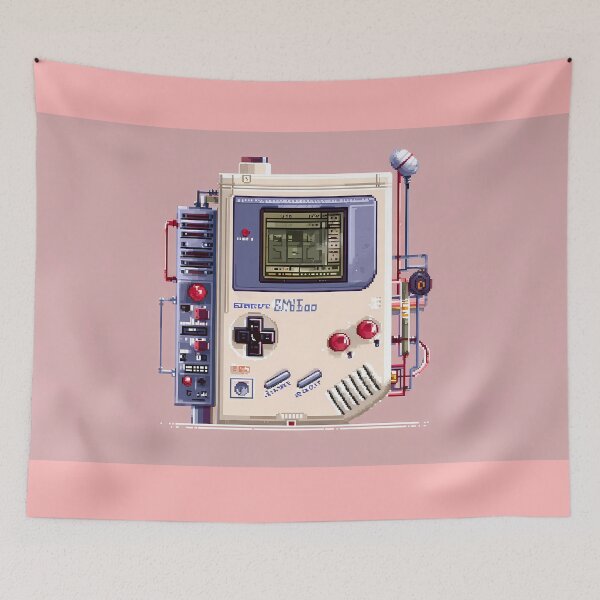 Item preview, Play Retro Pixel Art 8Bit Illustration Aesthetic Landscapes  designed and sold by ART ATTACK ZONE.
