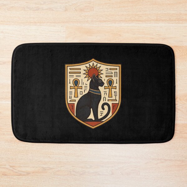 Item preview, Egyptian Cats key of life – Ancient Sacred Felines, Bastet Goddess Symbols, Mythological Cat Guardians of Egypt designed and sold by Typologystudios.