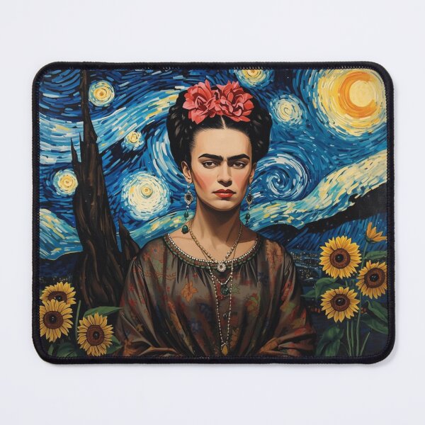 Item preview, Freida Kahlo in Starry nights designed and sold by Anisha  Vaz.