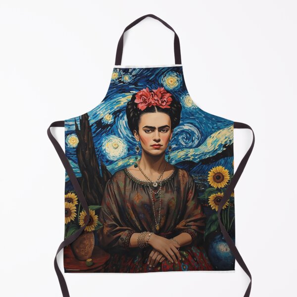 Item preview, Freida Kahlo in Starry nights designed and sold by Anisha Vaz.