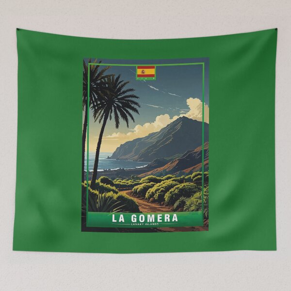 Item preview, La Gomera Canary Islands Spain Travel designed and sold by Thistle-TShop.