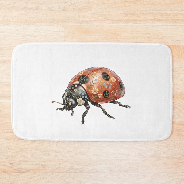 Item preview,  Watercolor Ladybug – Cute Nature Flowers designed and sold by SOUFIANE1991.