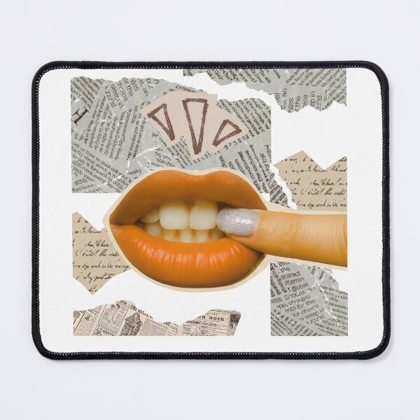 Item preview, Pinky Up Newspaper Rip Kpop Gesture Art Print designed and sold by Oichiana.