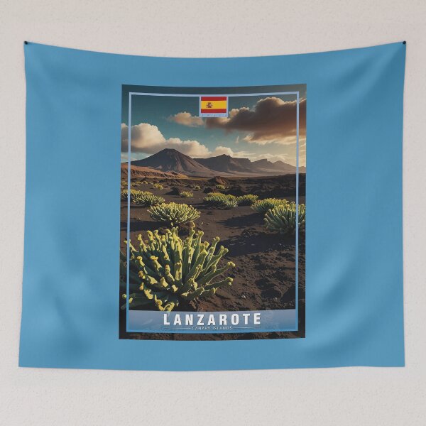 Item preview, Lanzarote Canary Islands Spain Travel designed and sold by Thistle-TShop.