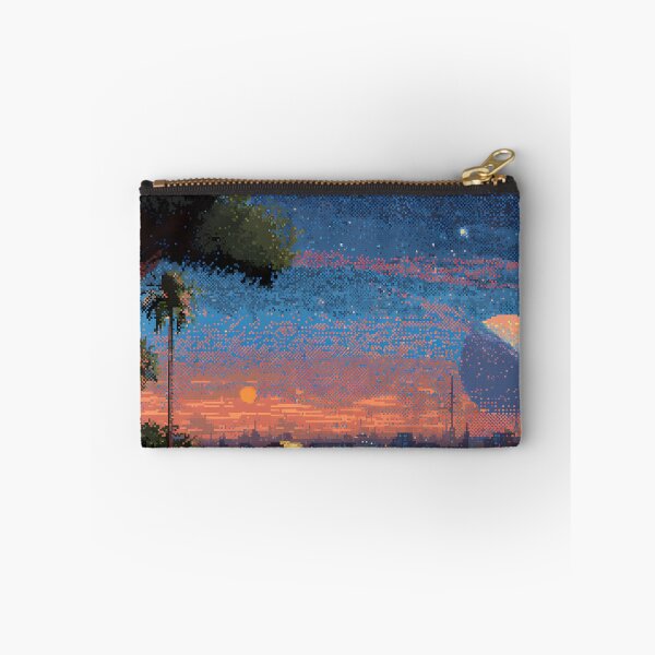 Item preview, Palms Retro Pixel Art 8Bit Illustration Aesthetic Landscapes  designed and sold by ART ATTACK ZONE.