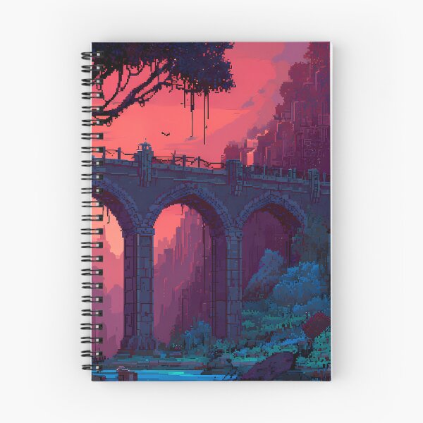 Item preview, Castle Retro Pixel Art 8Bit Illustration Aesthetic Landscapes  designed and sold by ART ATTACK ZONE.