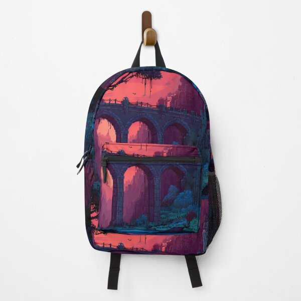 Item preview, Castle Retro Pixel Art 8Bit Illustration Aesthetic Landscapes designed and sold by ART ATTACK ZONE.