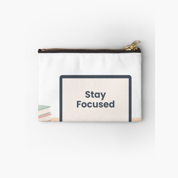 Item preview, Stay Focused Study Motivation Minimal Design designed and sold by RahulArtForge.