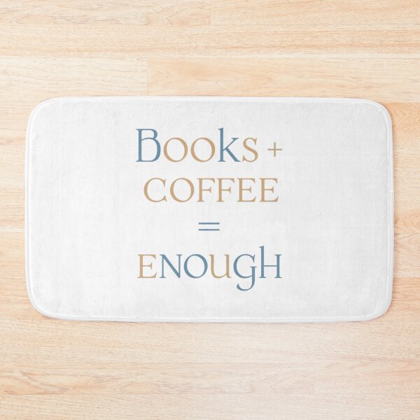 Item preview, Books + Coffee = Enough designed and sold by SR8891.