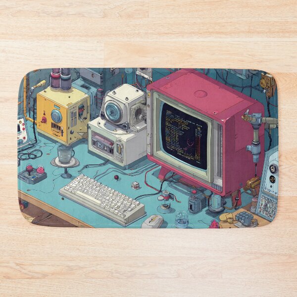 Item preview, PC Retro Pixel Art 8Bit Illustration Aesthetic Landscapes  designed and sold by ART ATTACK ZONE.
