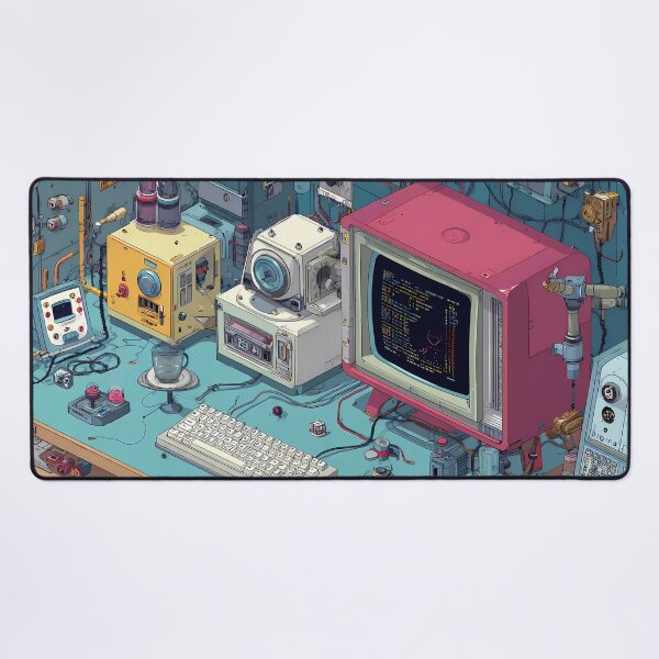 Item preview, PC Retro Pixel Art 8Bit Illustration Aesthetic Landscapes  designed and sold by ART ATTACK ZONE.
