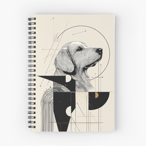 Item preview, Geometric Golden Retriever designed and sold by lautir.