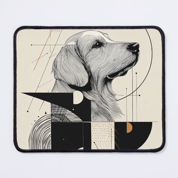 Item preview, Geometric Golden Retriever designed and sold by lautir.