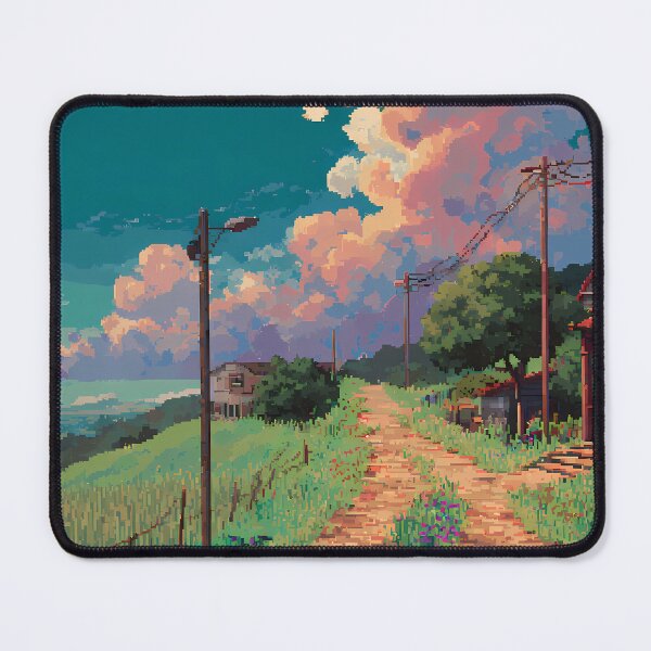Item preview, Farm Retro Pixel Art 8Bit Illustration Aesthetic Landscapes designed and sold by ART ATTACK ZONE.