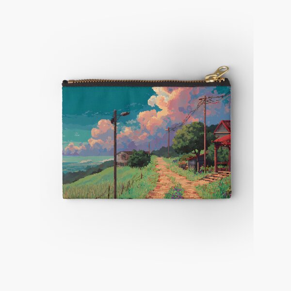 Item preview, Farm Retro Pixel Art 8Bit Illustration Aesthetic Landscapes  designed and sold by ART ATTACK ZONE.
