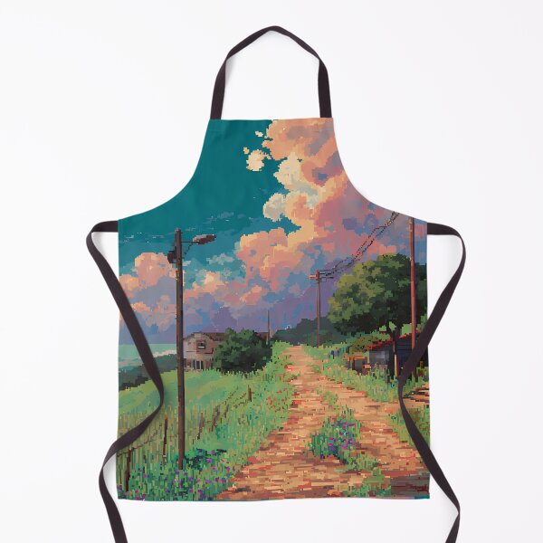 Item preview, Farm Retro Pixel Art 8Bit Illustration Aesthetic Landscapes designed and sold by ART ATTACK ZONE.