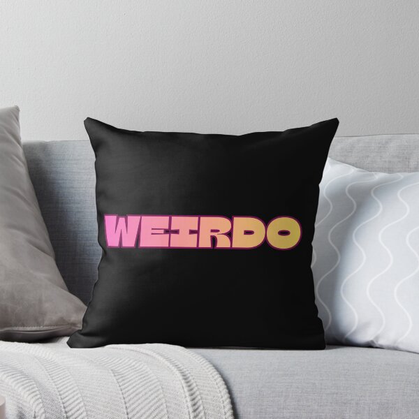 Item preview, Weirdo - bold neon text tee designed and sold by TeeHeeRiot.