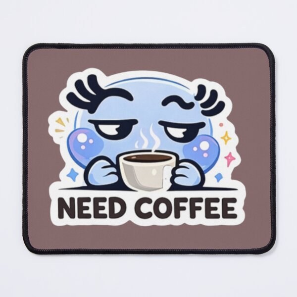 Item preview, UDUM Need Coffee Mood Sticker – For Those Who Get It designed and sold by UDUM Mood.