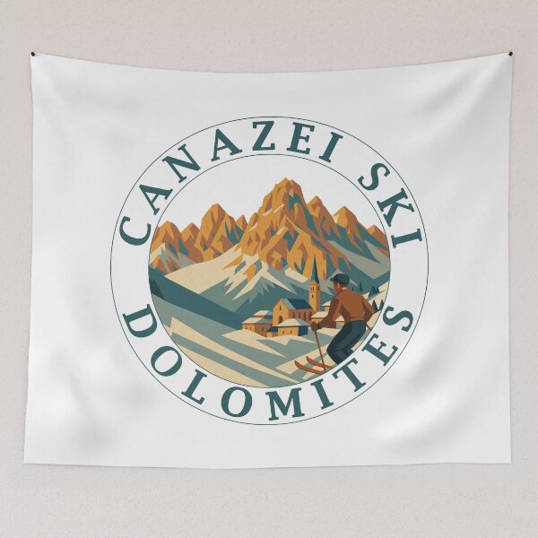 Item preview, Canazei Ski Dolomites designed and sold by febersmith.