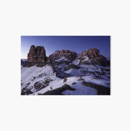Blaue Stunde in den Dolomiten Galeriedruck