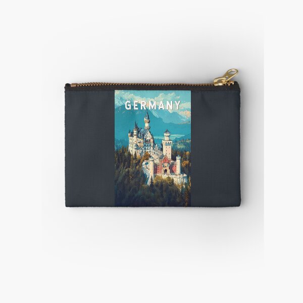 Item preview, Germany Illustration Travel Art Vintage designed and sold by KrisSidDesigns.