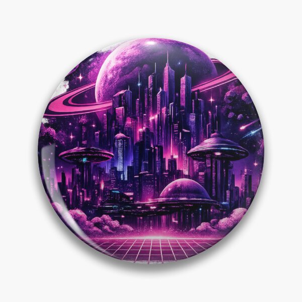 Item preview, Cyberpunk Space City designed and sold by CrumbyCrab62.