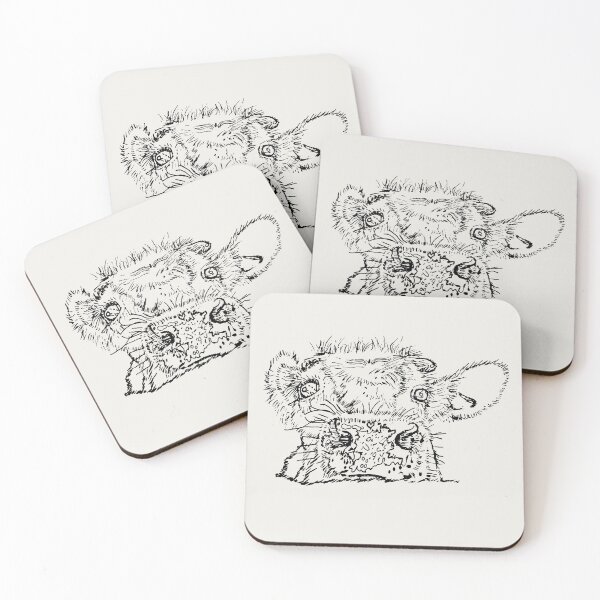 Item preview, Dairy Cow - Peekamoo - (#F0EEE9) designed and sold by The Stippler Process.