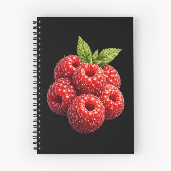 Item preview, Fresh Juicy Raspberry Cluster With Leaves designed and sold by SteveLPenix.
