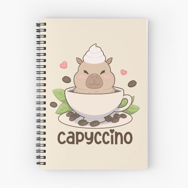 Item preview, Capyccino Capybara Coffee Kawaii Design designed and sold by KasefsWorld.