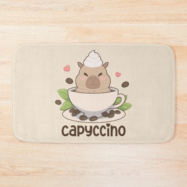 Item preview, Capyccino Capybara Coffee Kawaii Design designed and sold by KasefsWorld.